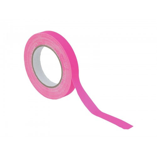 CINTA ADHESIVA 19MM X 25M NEON-ROSA-UV