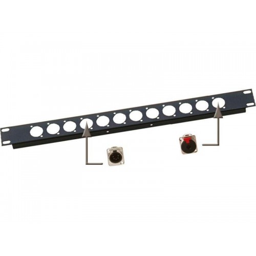 TAPA CIEGA 1U PARA 12XLR