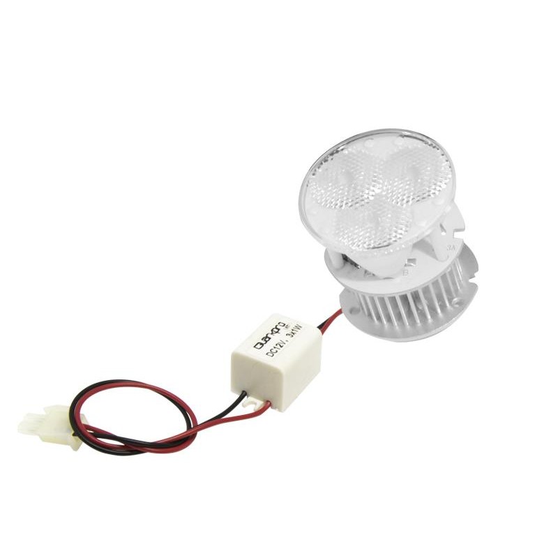 TRISPOT LED 3x1W DC350mA BLANCO FRÍO