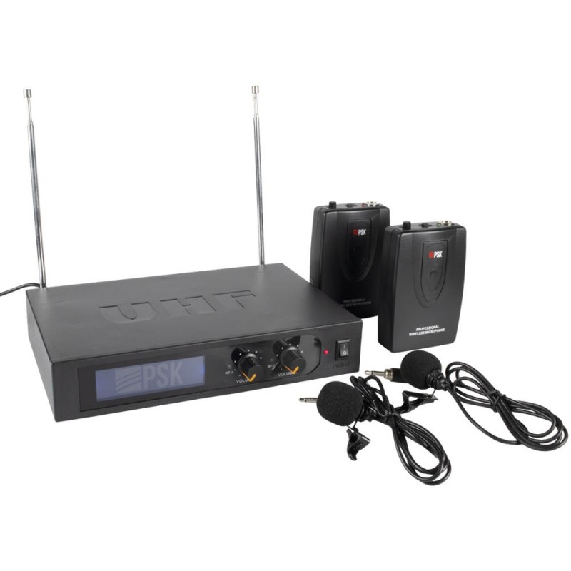 KBS-2 SISTEMA DOBLE INALÁM. VHF MIC. LAVALIER / PETACA PSK