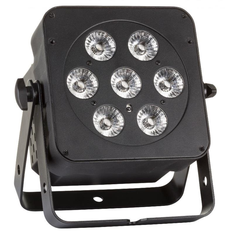 LED PLANO 7FC FOCO LED PLANO 7x8w RGBW NEGRO JBSYSTEMS