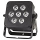 LED PLANO 6EN1 FOCO LED PLANO 7x12w RGBW+UV JBSYSTEMS