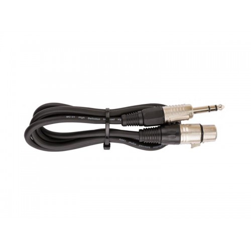 CONEX. JACK 6.3mm MACHO ST - XLR HEMBRA 1.5M