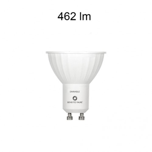 LÁMPARA LED GU-10 6W B.CÁLIDO 2700K