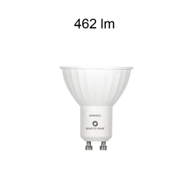 LÁMPARA LED GU-10 6W B.CÁLIDO 2700K