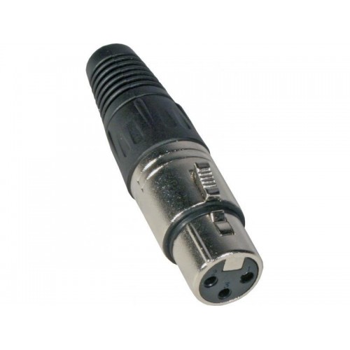 CONECTOR XLR HEMBRA AÉREO 3PIN (2 UNID.) JBSYSTEMS