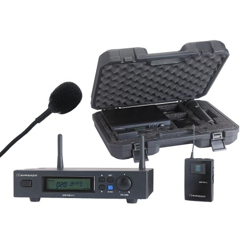 PACK UHF410-LAVA-F8 MIC. INALÁMBRICO AUDIOPHONY