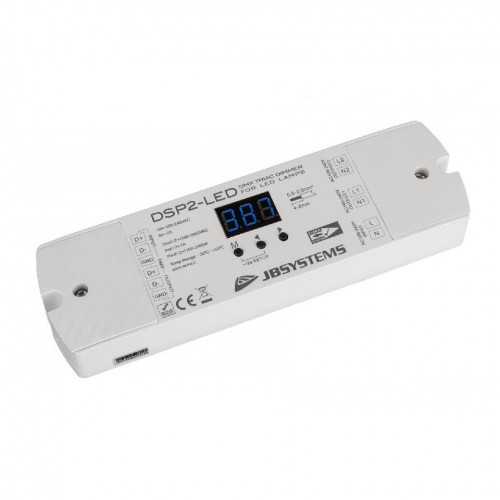 DSP2-LED DIMMER 2 CANALES 2X240w DMX JBSYSTEMS