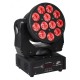 CLUBWASH 2 MINI CABEZA MÓVIL LED 12x12W RGBWA+UV JBSYSTEMS