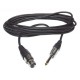 CM/XFJM-1.5 CABLE XLR HEMBRA - JACK 6.3mm MONO 1.5m HILEC