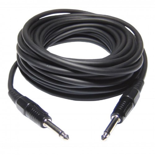 CL/JMJM-1.5 CABLE 6mm JACK 6.3mm MONO - JACK ST  6.3mm MONO 1.5M HILEC