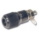 CONECTOR BANANA CHASIS HEMBRA NEGRO HILEC