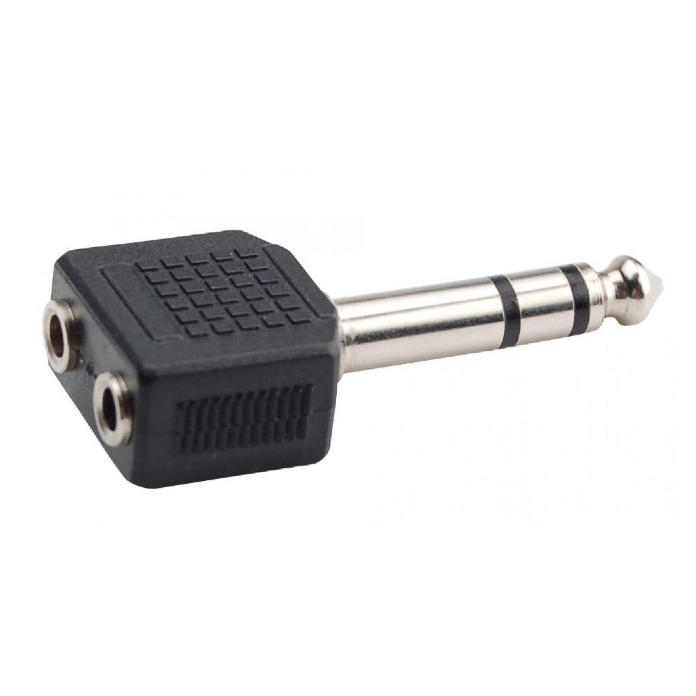 Adaptador audio mono jack-6.3mm-macho a minijack-3.5mm-hembra - Hiper  Electrón