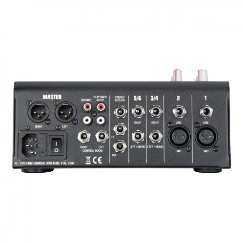 MPX-6 MESA DE MEZCLAS 6CH DSP / USB / SD / BT AUDIOPHONY