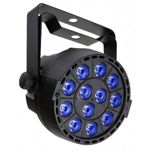 ACCU MINI-PAR BATERIA12x1w RGB 17º JBSYSTEMS