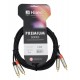 CABLE 2 RCA A 2 RCA  REAN - 3m PREMIUM HILEC