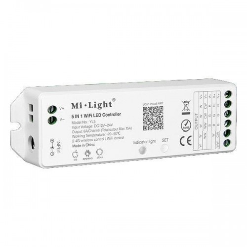 WL5 CONTROLADOR TIRA LED WIFI 5 EN 1 MIBOXER