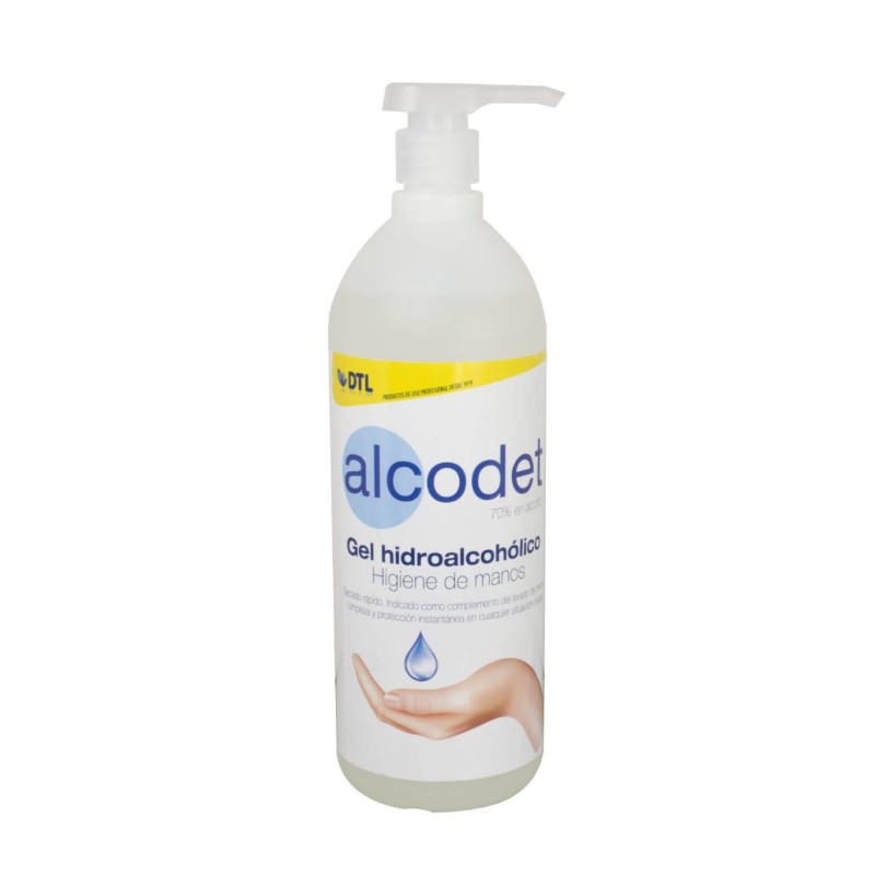 GEL HIDROALCOHÓLICO DTL-ALCODET 1L DOSIFICADOR (1H1)