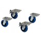 SET 4 RUEDAS PARA RACK CHALLENGER