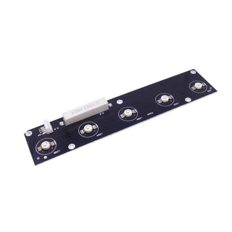 PLACA LED PCB DE 5 LEDS RECTANGULAR BT-POWERJET