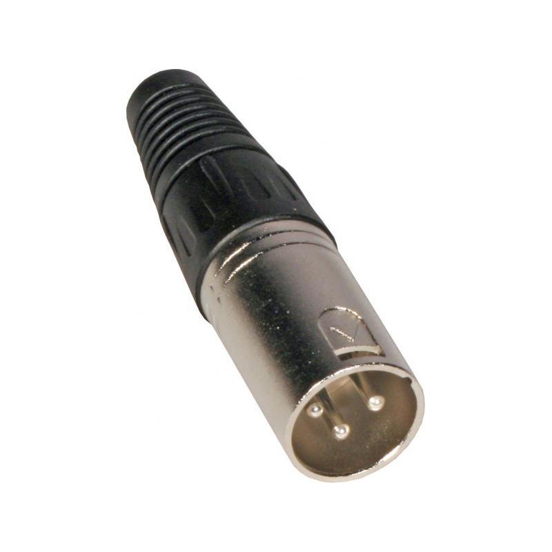 CONECTOR XLR MACHO AÉREO 3PIN (2 UNID.) JBSYSTEMS